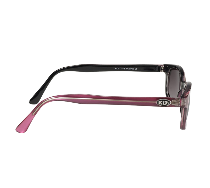 X-KD's 1116 - Pearl violet frame - Gray lenses sunglasses