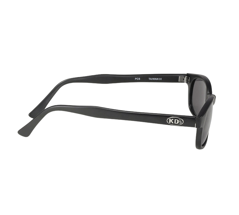 X-KD's 10010 sunglasses - Smoked lenses and matte black frame