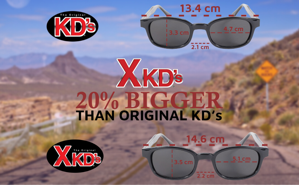 X-KD's Readerz - Clear lenses - Bifocal Reading Glasses - Sunglasses