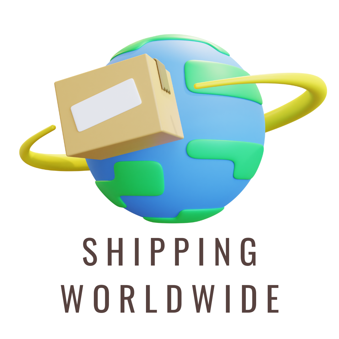 An icon indicating that kds-sunglasses.co.uk delivers sunglasses worldwide.