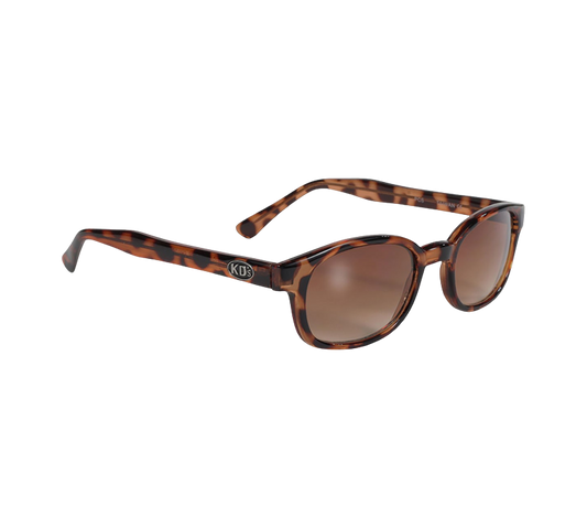 X-KD's 100 sunglasses - Amber lenses and tortoise shell frame