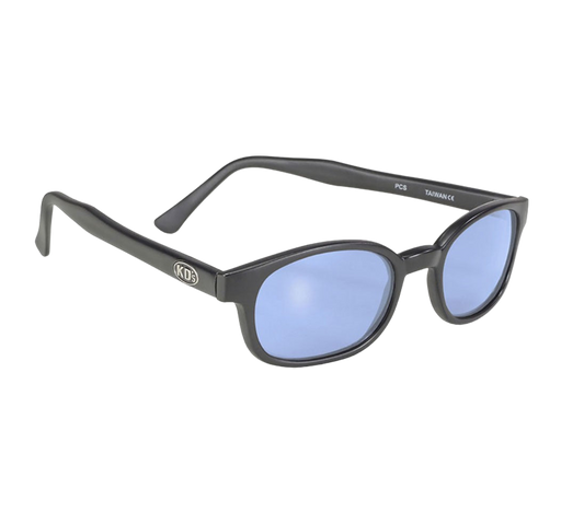 X-KD's 10012 sunglasses  - Blue lenses and matte black frame