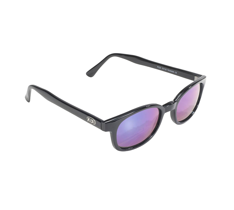 X-KD's 10118 sunglasses - Iridescent mirror lenses