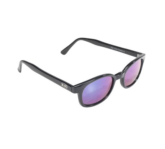 X-KD's 10118 sunglasses - Iridescent mirror lenses