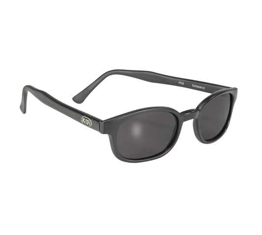 X-KD's 11120 - Dark gray lenses - Matte black frame sunglasses