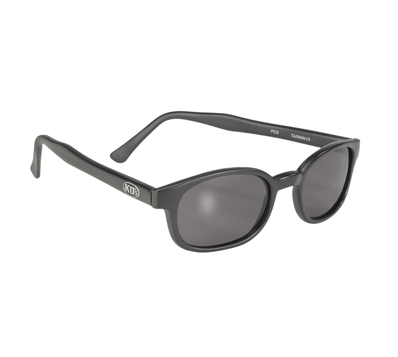 X-KD's 10010 sunglasses - Smoked lenses and matte black frame