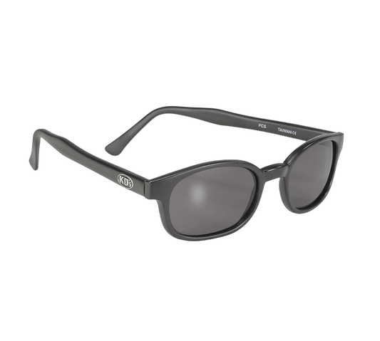 X-KD's 10010 sunglasses - Smoked lenses and matte black frame