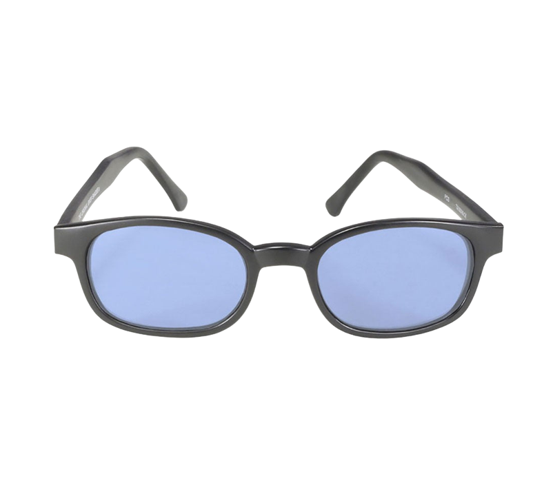 X-KD's 10012 sunglasses  - Blue lenses and matte black frame