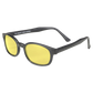 Sunglasses KD's 21112 - Yellow lenses and matte black frame