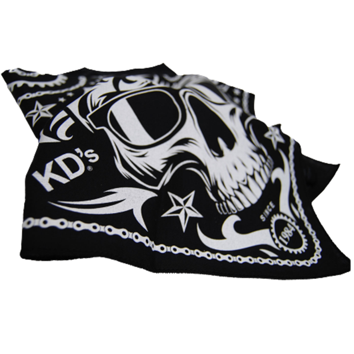 Bandana skull - Black and white - KD's collector