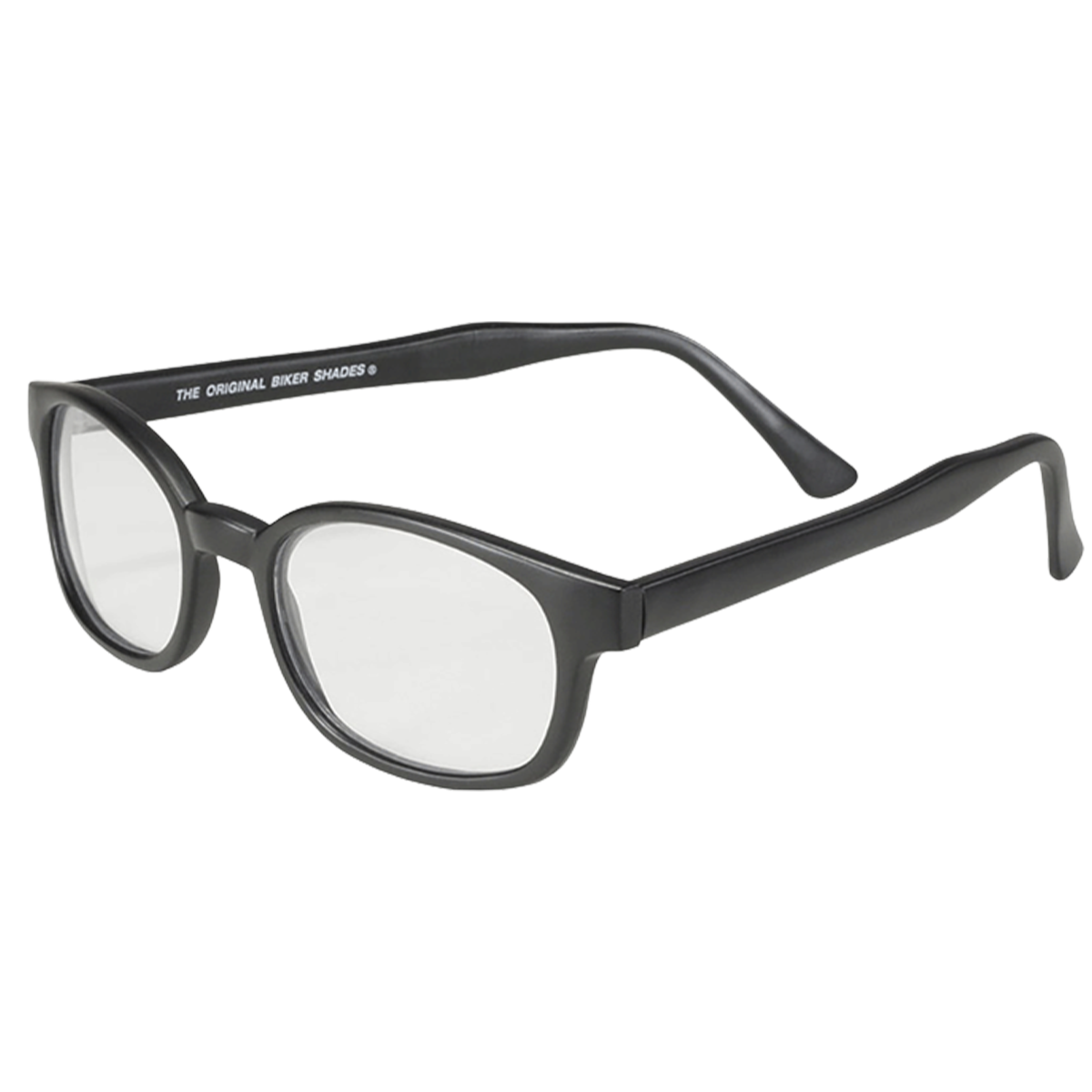 Sunglasses KD's 20015 - clear lenses - matte black frame