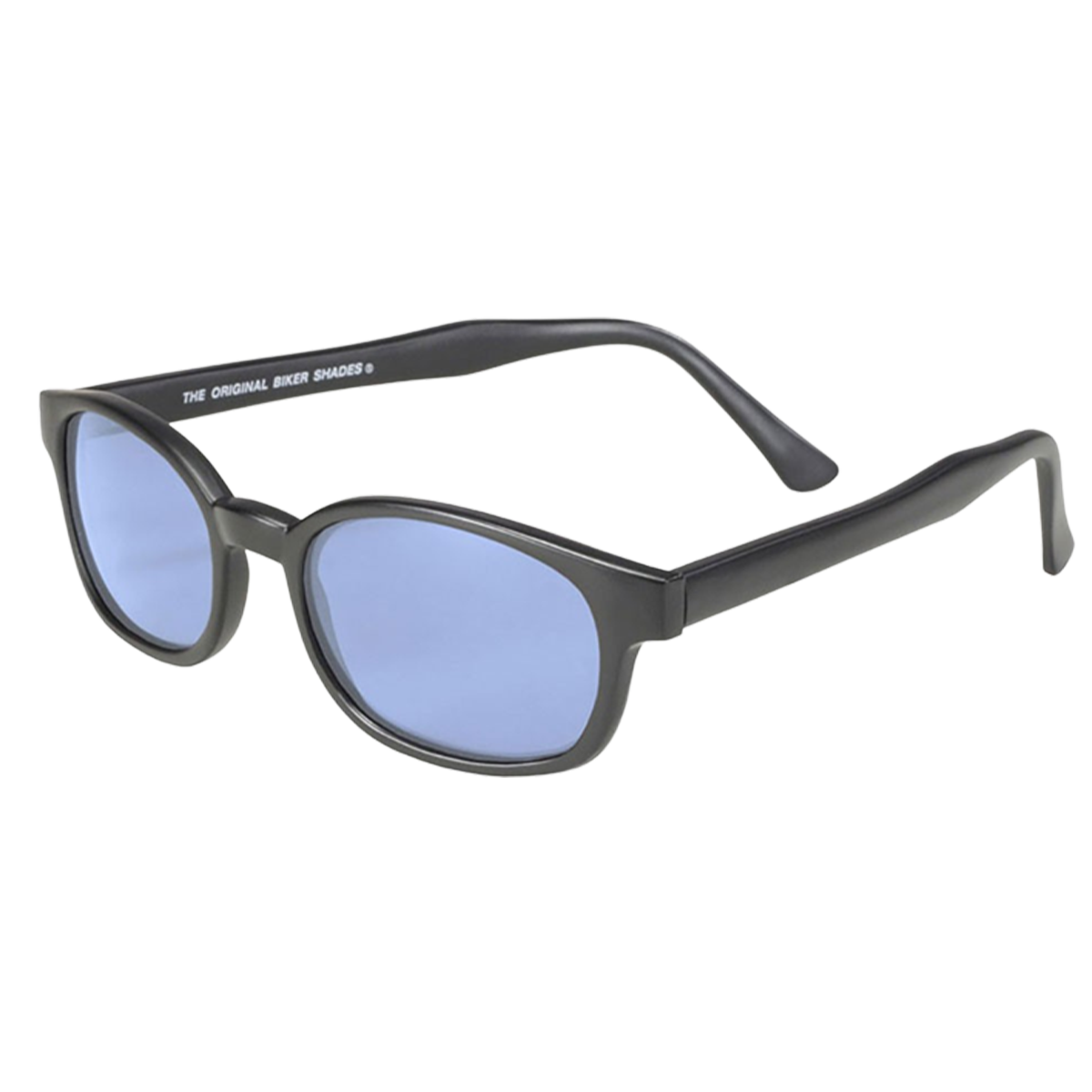 Sunglasses KD's 20012 - blue lenses - matte black frame