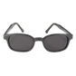 X-KD's 11120 - Dark gray lenses - Matte black frame sunglasses
