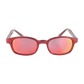 X-KD's 10124 - Metallic red mirrored lenses - Sunglasses