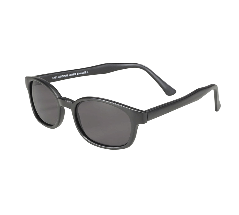 X-KD's 10010 sunglasses - Smoked lenses and matte black frame