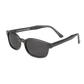 X-KD's 11120 - Dark gray lenses - Matte black frame sunglasses