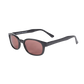 Sunglasses KD's Crystal 22120 - Pink lenses and matte black frame -