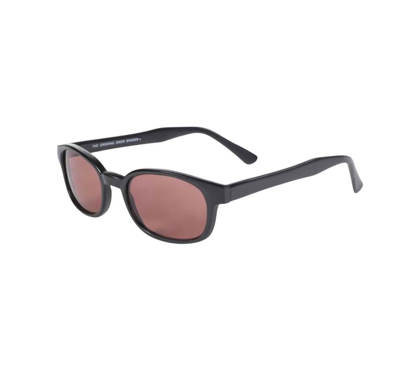 Sunglasses KD's Crystal 22120 - Pink lenses and matte black frame -