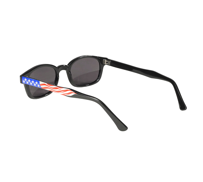 X-KD's 10050 sunglasses - Smoked lenses & US flag design