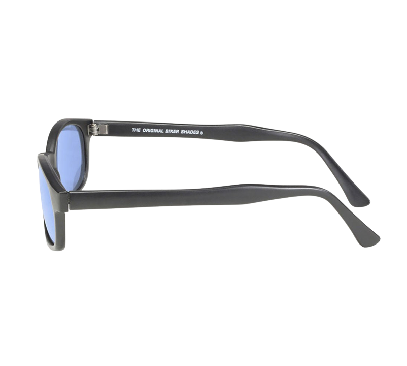 X-KD's 10012 sunglasses  - Blue lenses and matte black frame