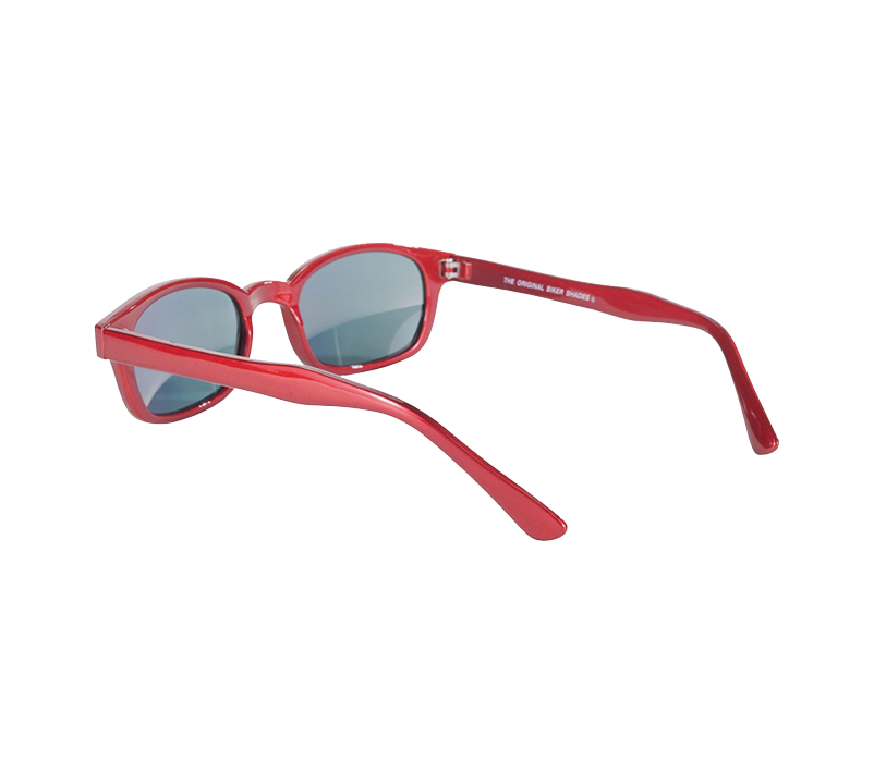 X-KD's 10124 - Metallic red mirrored lenses - Sunglasses