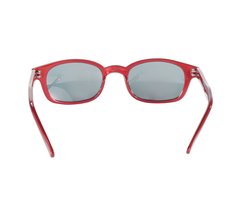 X-KD's 10124 - Metallic red mirrored lenses - Sunglasses