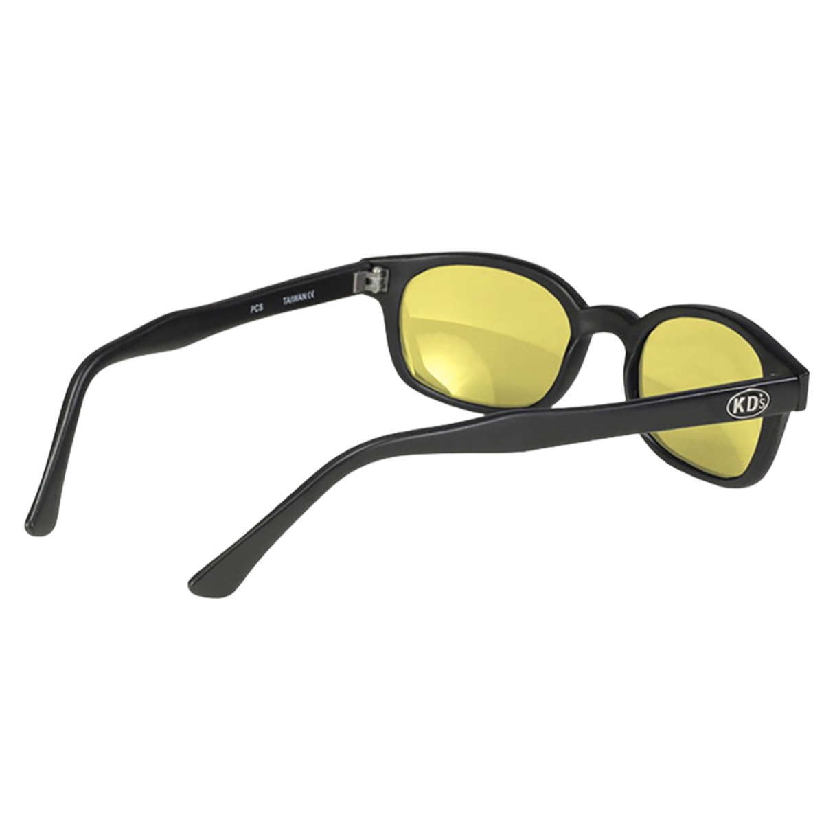 Sunglasses KD's 21112 - Yellow lenses and matte black frame