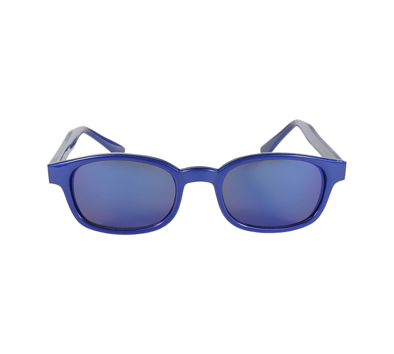 X-KD's 10122 - Icy blue mirrored lenses sunglasses