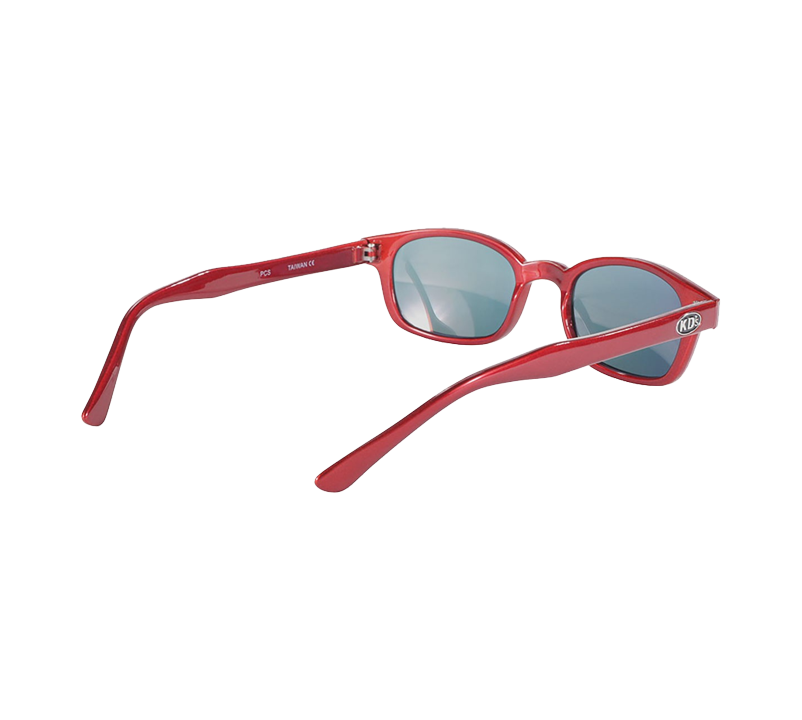 X-KD's 10124 - Metallic red mirrored lenses - Sunglasses