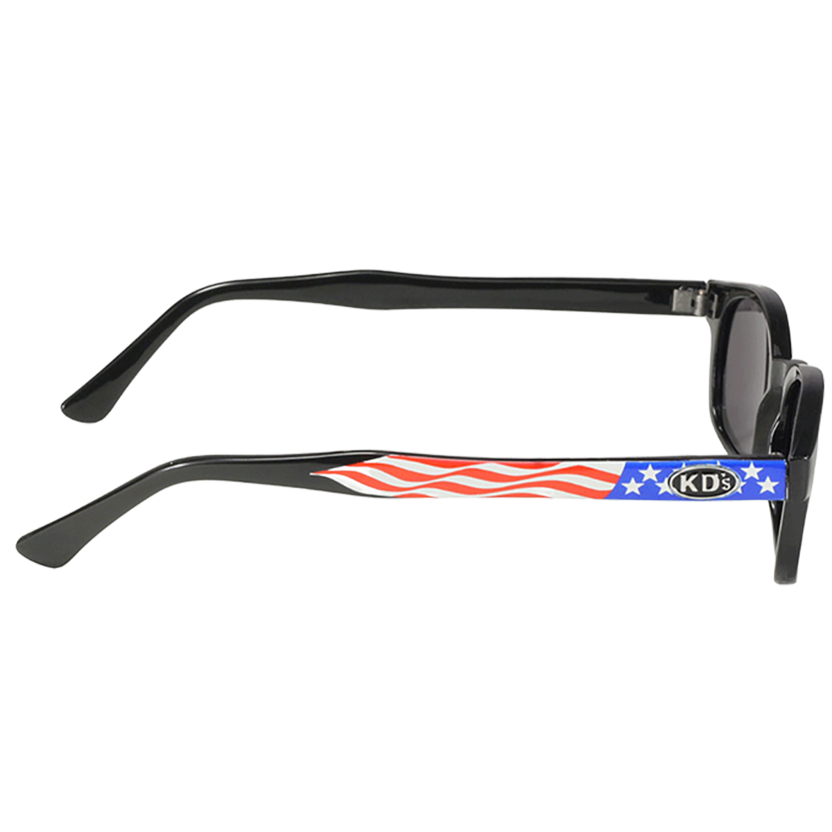Sunglasses KD's 20050 - smoked lenses - US flag design -