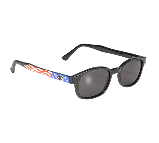 X-KD's 10050 sunglasses - Smoked lenses & US flag design