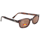 X-KD's 10029 sunglasses - Polarized amber lenses and tortoise shell design
