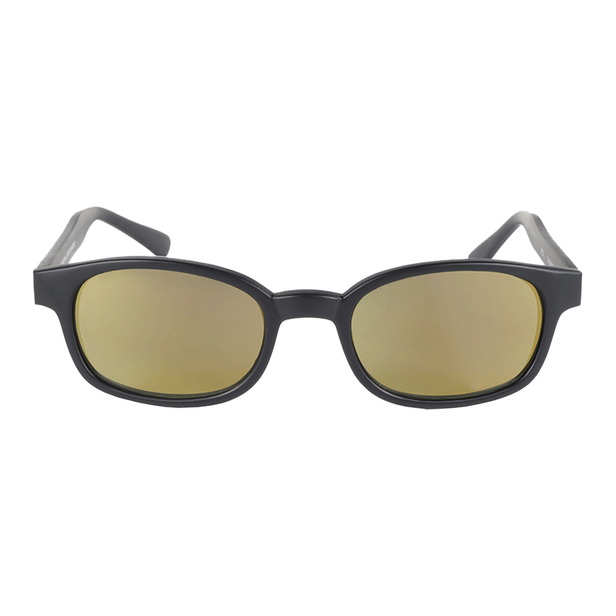 X-KD's 1000 sunglasses - Gold mirror and matte black frame