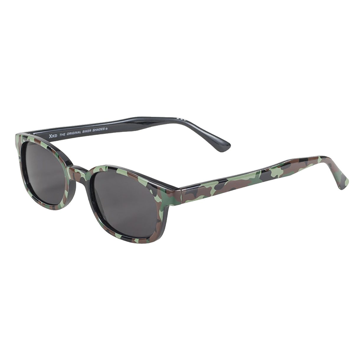 X-KD's 1021 - Camo design frame - Gray  lenses sunglasses