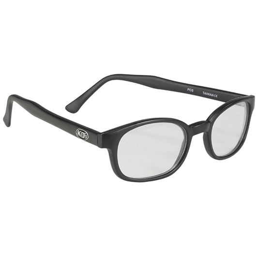 Sunglasses KD's 20015 - clear lenses - matte black frame