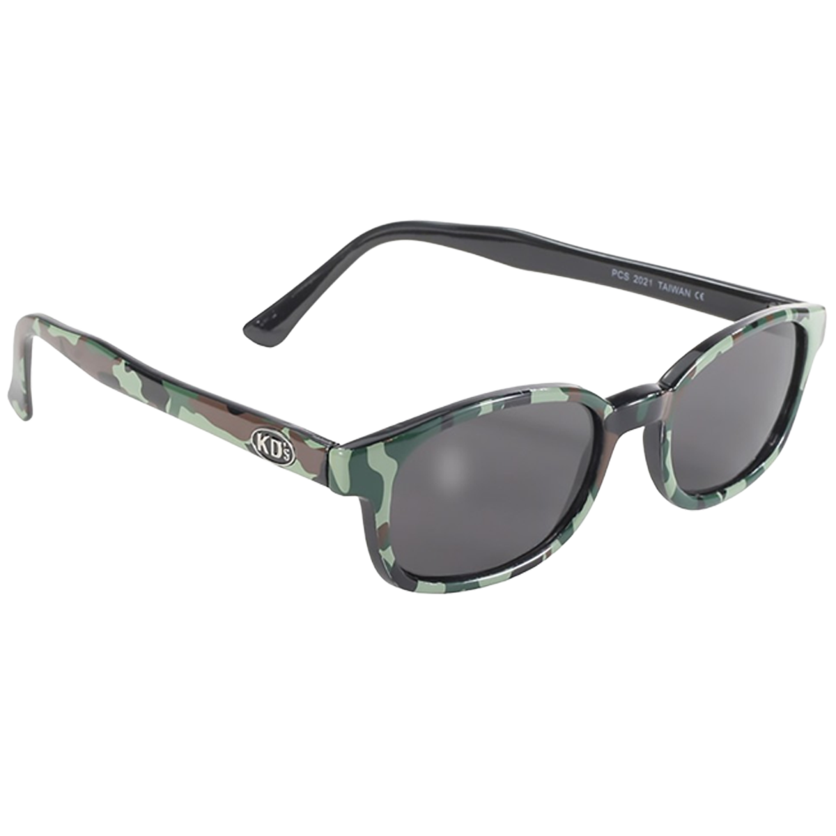 Sunglasses KD's 2021 - Camouflage design and gray lenses